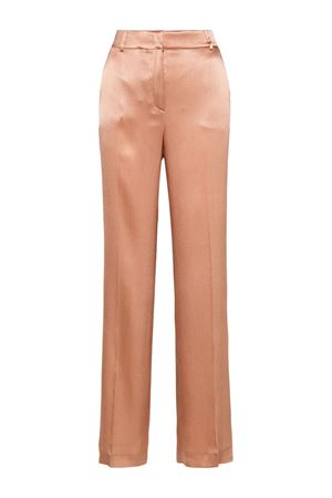 Pantaloni in raso rosa ALBERTA FERRETTI | V032501190169